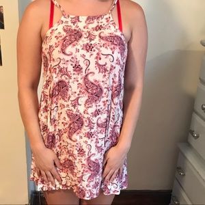NEVER WORN paisley print summer dress